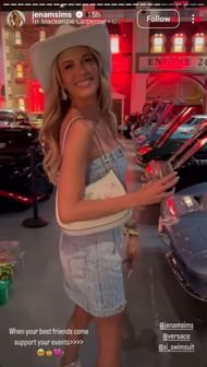 Jena Sims ( via Jena Sims' Instagram story)